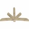 Ekena Millwork Alberta Rough Sawn Timber Gable Bracket, Douglas Fir, 84"W x 56"H x 6"D x 6"F, 16/12 Pitch GBW084X56X0606ALB00RDF - alternate 5